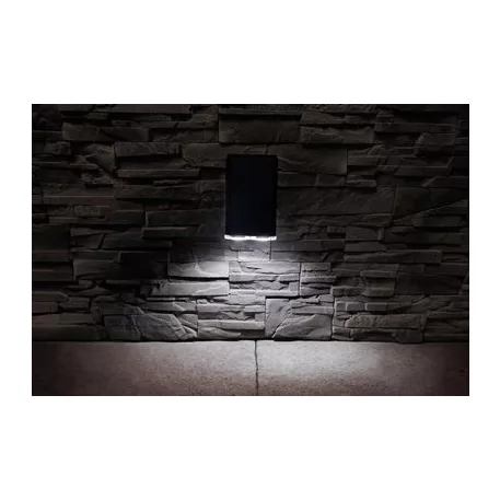 Strend Pro napelemes LED fali/földi lámpa 16x10x27 cm