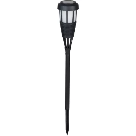 Strend Pro Kerti napelemes lámpa, fekete, 6x LED, 7,5x51 cm