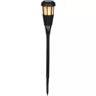 Strend Pro Kerti napelemes lámpa, fekete, 6x LED, 7,5x51 cm