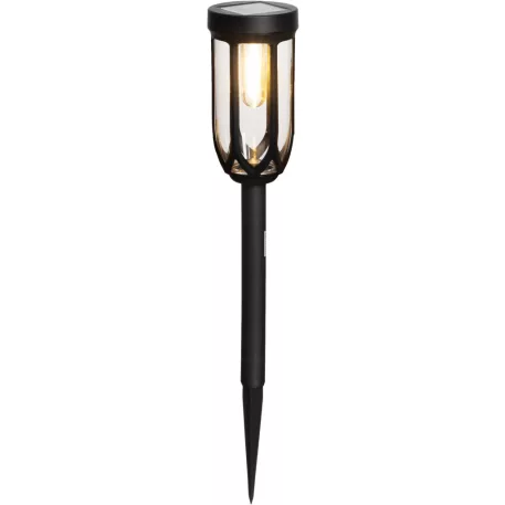 Lámpa Strend Pro Garden Elis, szolár, fekete, LED, 7,5x42 cm, Sellbox 12 db