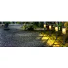 Lámpa Strend Pro Garden Elis, szolár, fekete, LED, 7,5x42 cm, Sellbox 12 db