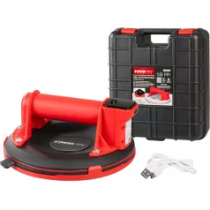   Tapadókorong akkus Strend Pro Premium, padlóra/csempére/üvegre, 3,7V 1,8 Ah, 130kg
