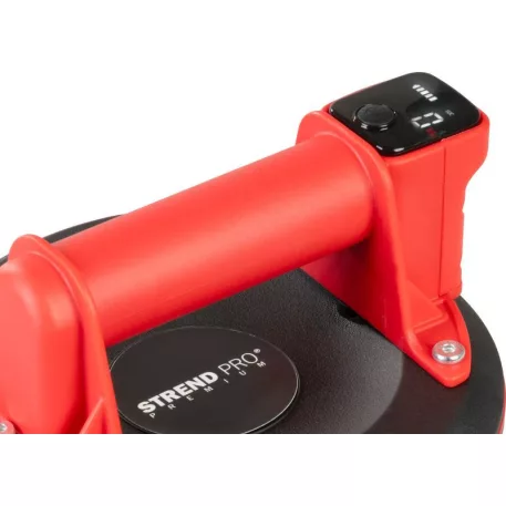Tapadókorong akkus Strend Pro Premium, padlóra/csempére/üvegre, 3,7V 1,8 Ah, 130kg