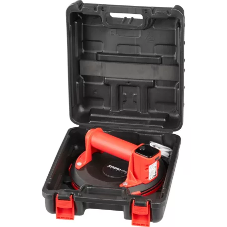 Tapadókorong akkus Strend Pro Premium, padlóra/csempére/üvegre, 3,7V 1,8 Ah, 130kg