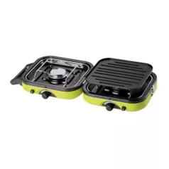   Összecsukható Sütő-főző Meva Dual Compact, patronhoz, kemping