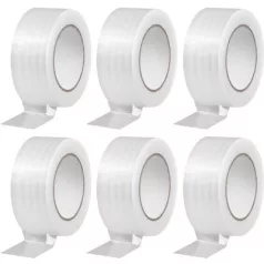   Szalag Strend Pro, 48 mm, L-130 m, 45 µm, OPP, csomagoló, ragasztó, átlátszó, csomag 6 db