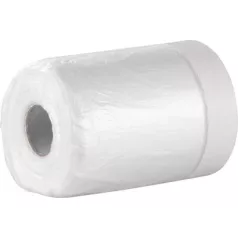   Fólia takaró Strend Pro, 550 mm, H-30 m, PE, festő, maszkoló szalaggal, padlóra takaró