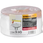 Fólia takaró Strend Pro, 550 mm, H-30 m, PE, festő, szövet ragasztószalaggal, padlóra takaró