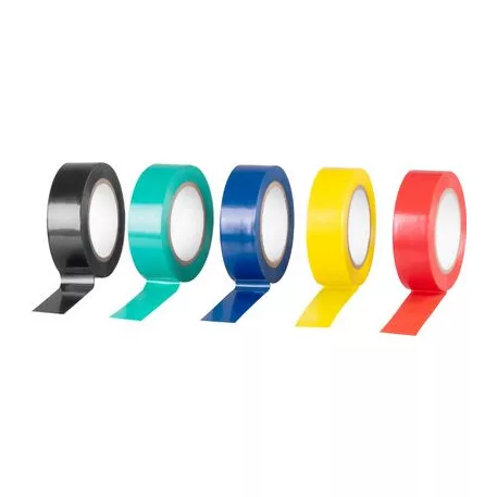 Szalag Strend Pro, 19 mm, L-10 m, PVC, max. 80°C, 600V, szigetelő, különböző színek, ragasztó, csoma