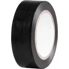   Szalag Strend Pro, 19 mm, L-10 m, max. 80°C, 600V, fekete, szigetelő, ragasztó, PVC, csomag 10 db
