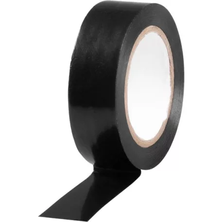 Szalag Strend Pro, 19 mm, L-10 m, max. 80°C, 600V, fekete, szigetelő, ragasztó, PVC, csomag 10 db