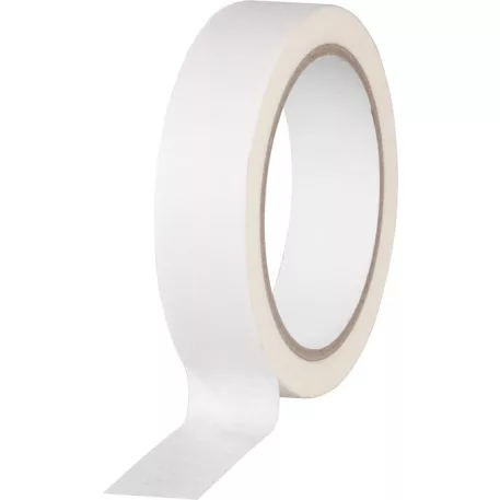 Szalag Strend Pro, 25 mm, L-25 m, Krepp, festő, maszkoló, ragasztó, fehér