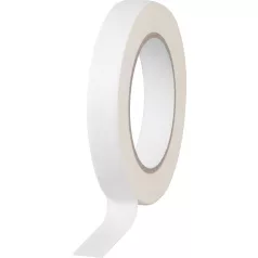   Szalag Strend Pro, 19 mm, L-50 m, Krepp, festő, maszkoló, ragasztó, fehér