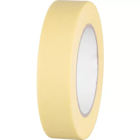 Szalag Strend Pro, 30 mm, L-50 m, 80°C, festő, maszkoló, ragasztó, sárga