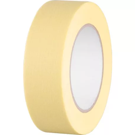 Szalag Strend Pro, 38 mm, L-50 m, 80°C, festő, maszkoló, ragasztó, sárga