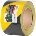 Szalag Strend Pro, 80 mm, L-250 m, PE, figyelmeztető, sárga/fekete