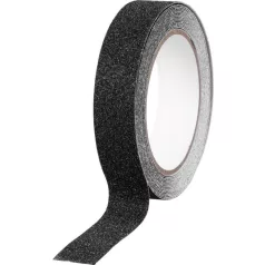   Szalag Strend Pro, 25 mm, L-5 m, ragasztó, csúszásgátló, extra tartós, fekete