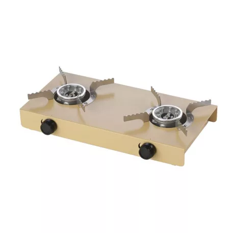 Meva Rivet, dupla gázőző, 3 kW, 5 és 10 kg-os PB palackhoz, 420x230x80 mm