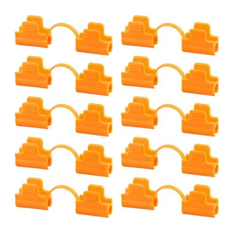 Klippek fólia rögzítéséhez Strend Pro, palántanevelőkhöz, fóliasátrakhoz, átmérő 13 mm, csomag. 10 d