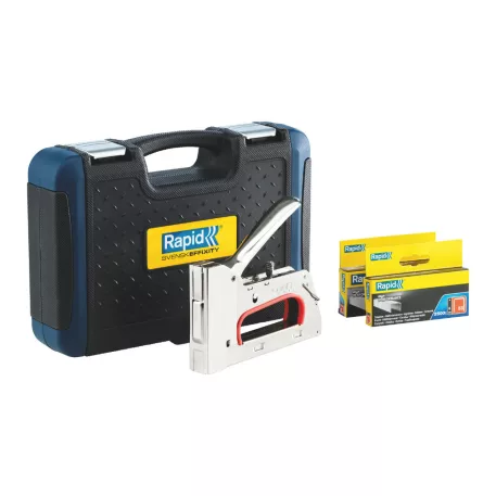 Tűzőgép RAPID R353, koffer, kapcsok 53 típus, 6-14 mm