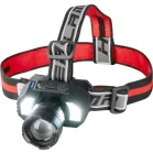 Fejlámpa Strend Pro XL121807, LED, 900 lm, ZOOM, 1800 mAh, USB töltés