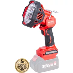   Worcraft CLED-S20Li-30WB ShareSYS, 20V Li-ion, kézi reflektor, 30 W, 1100/2000/3000 lm