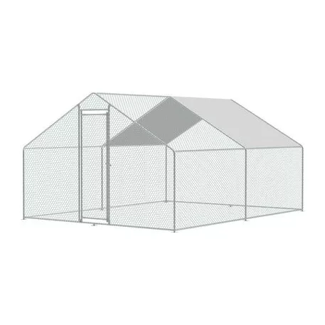 Tyúkól Strend Pro, baromfi számára, röpde, ketrec, tetővel, 3x4x2 m