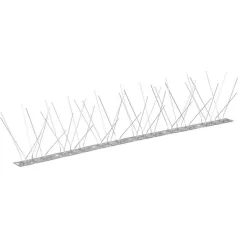   Korlát Strend Pro, 48 tüske, L-50 cm, madarak ellen, rozsdamentes acél alap