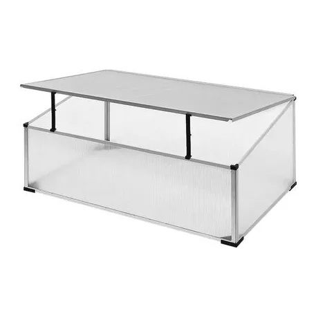 Palántanevelő Strend Pro Greenhouse, Alu, PC, 100x60x40/30 cm