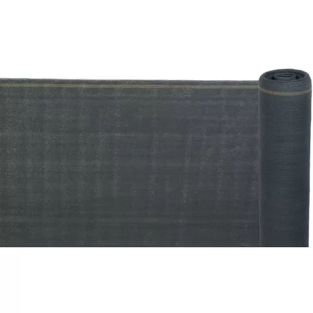 POPULAR.NET Árnyékoló szövet 1,2x25 m, HDPE, UV, 150 g/m2, 90% antracit