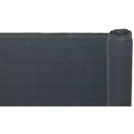 PRIVAT.NET Árnyékoló szövet 1,5x10 m, háló, HDPE, UV, 230 g/m2, 95% antracit