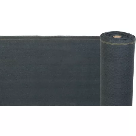 PRIVAT.NET Árnyékoló szövet 1,5x25 m, háló, HDPE, UV, 230 g/m2, 95% antracit