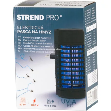 Csapda Strend Pro Laurel, rovar- és szúnyogfogó, elektromos, 4x UV és LED lámpa