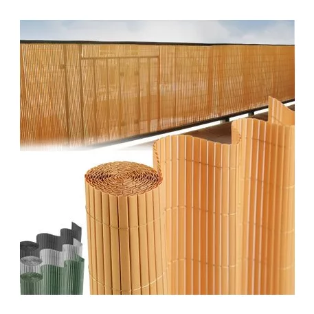 Kerítés Ence DF13, PVC 900 mm, L-3 m, bambusz, 1300g/m2, UV