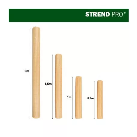 Kerítés Ence DF13, PVC 900 mm, L-3 m, bambusz, 1300g/m2, UV