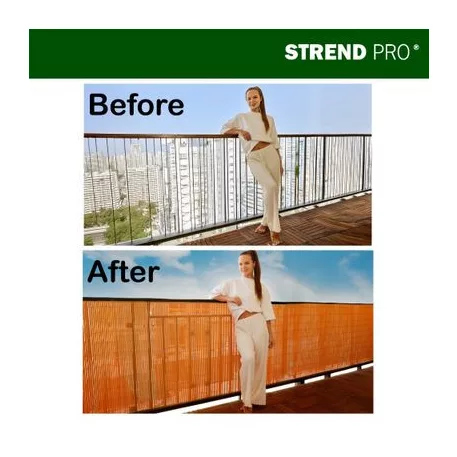 Kerítés Ence DF13, PVC 900 mm, L-3 m, bambusz, 1300g/m2, UV