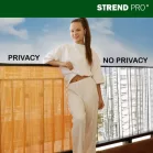 Kerítés Ence DF13, PVC 900 mm, L-3 m, bambusz, 1300g/m2, UV