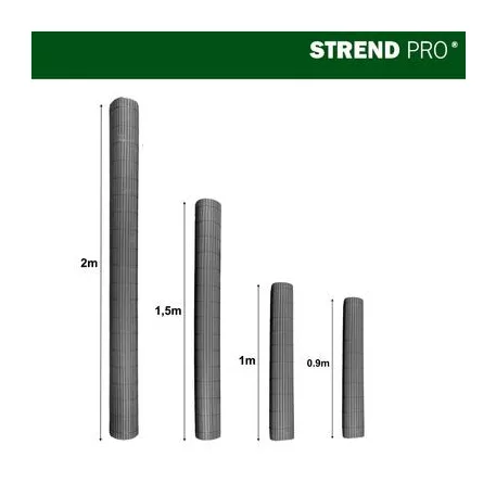 Kerítés Ence DF13, PVC 900 mm, L-3 m, antracit, 1300g/m2, UV