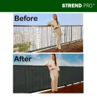 Kerítés Ence DF13, PVC 900 mm, L-3 m, antracit, 1300g/m2, UV