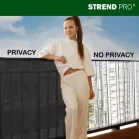 Kerítés Ence DF13, PVC 900 mm, L-3 m, antracit, 1300g/m2, UV