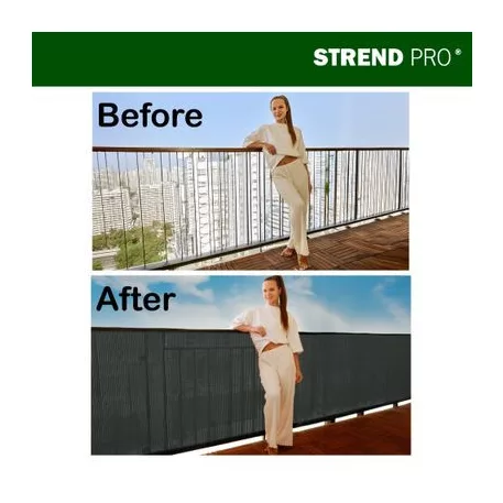 Kerítés Ence DF13, PVC 1000 mm, L-3 m, antracit, 1300g/m2, UV