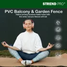 Kerítés Ence DF13, PVC 1500 mm, L-3 m, antracit, 1300g/m2, UV