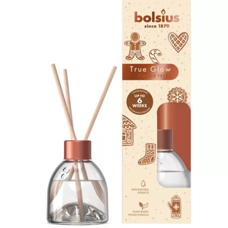 Diffúzor Bolsius Cookie Fever, Karácsony, 60 ml