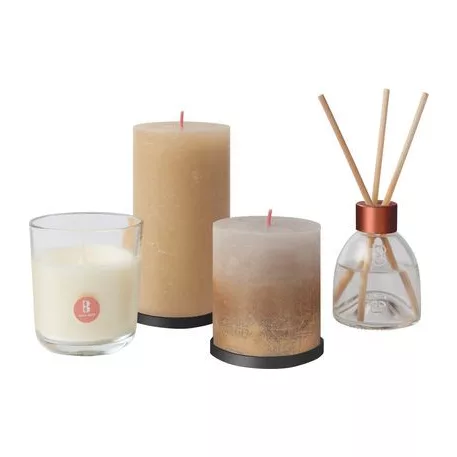 Szett Bolsius, Home sweet home, Karácsony, ajándék, 3 gyertya + diffúzor, illatos, vanília