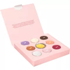   Szett Bolsius, teamécsesek üvegben, Karácsony, illat mix, 9 db