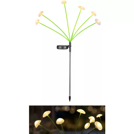 Lámpa Strend Pro, 72 cm, napelemes, 6x LED, AA