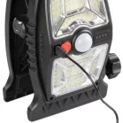 Strend Pro napelemes lámpa, 92x LED, 600lm, mozgásérzékelő, USB-C kimenet