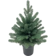 MagicHome karácsonyfa 60 cm, átmérő 41 cm cseréppel