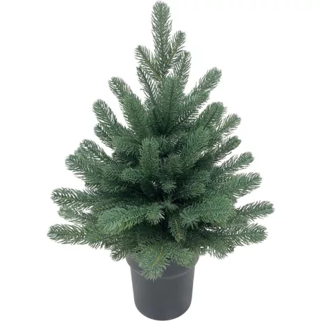 MagicHome karácsonyfa 60 cm, átmérő 41 cm cseréppel