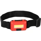 Fejlámpa Strend Pro COB LED, 3xAAA, 6x4x1,8 cm, mix színek (fekete, fehér, piros), Sellbo